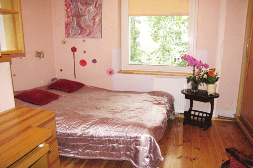 Komfortowe Mieszkanie w Sopocie nad morzem do wynajcia. sypialnia. Zapraszamy na wypoczynek w Sopocie!
